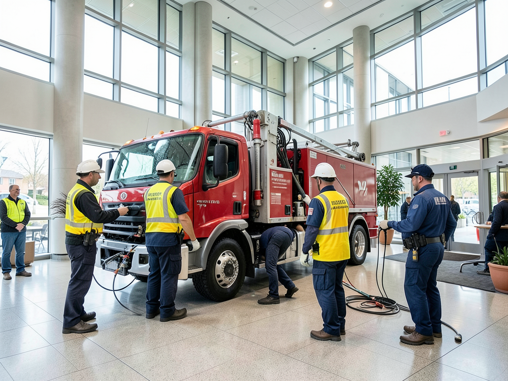 Handling a Commercial Fire Sprinkler Malfunction in the OKC Central Business District