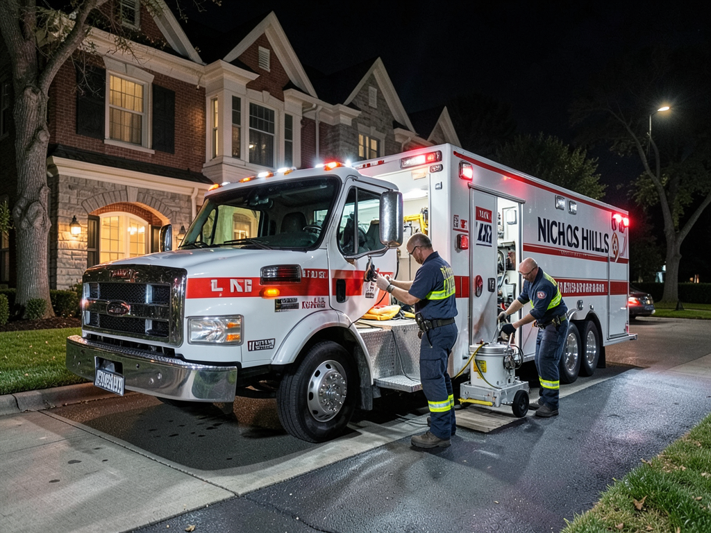 Quick response water damage repair in nichols hill